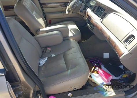 2004 Mercury Grand Marquis Ls from USA, damaged, VIN 2MEFM75W44X656311